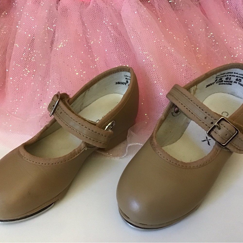 Capezio leather Mary Jane tap shoe